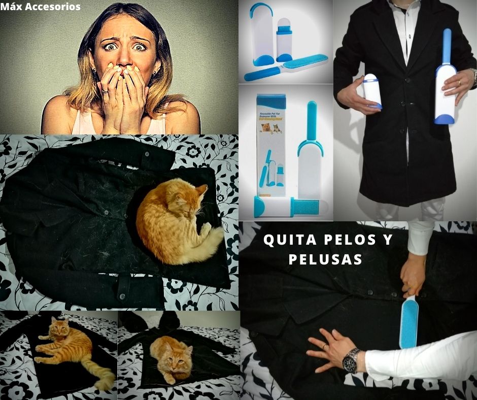 Cepillo Quita Pelos y Pelusas