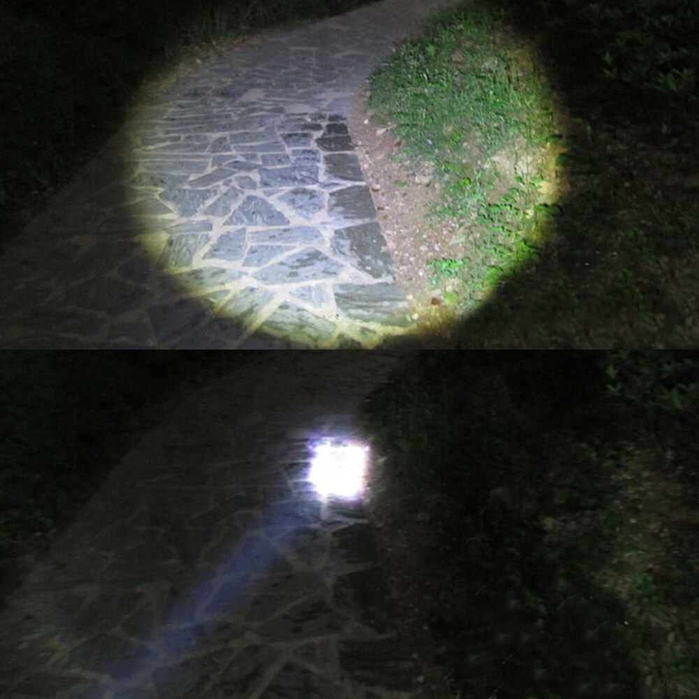 Linterna LED de 1800 Lúmenes Recargable