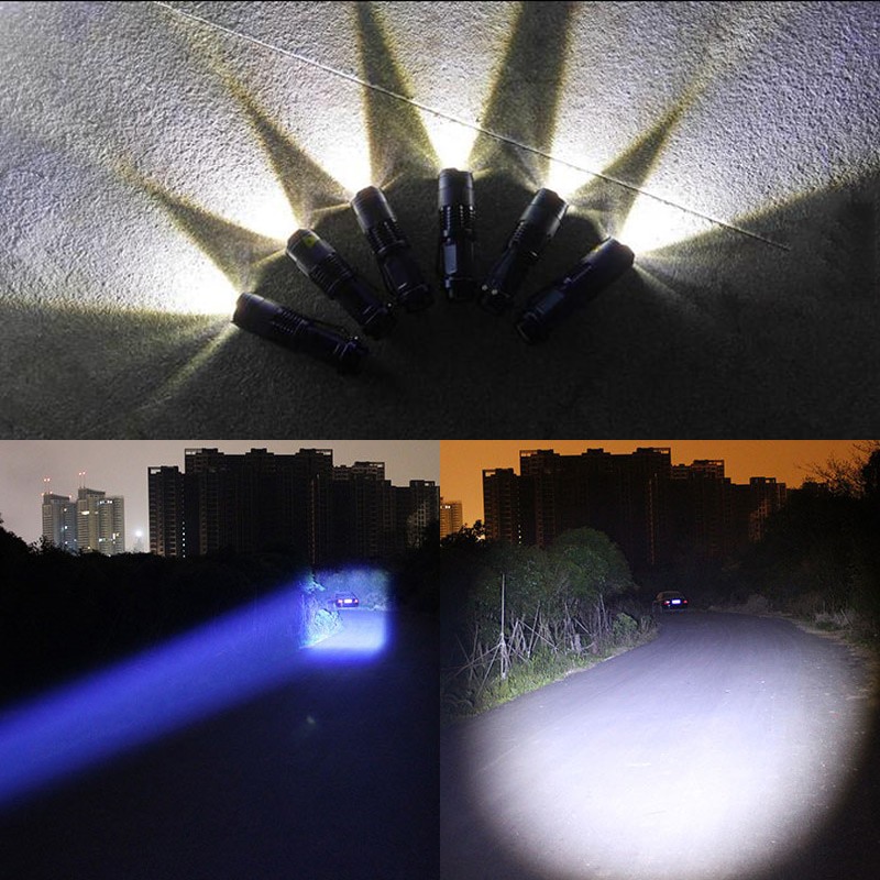 Linterna LED de 1800 Lúmenes Recargable