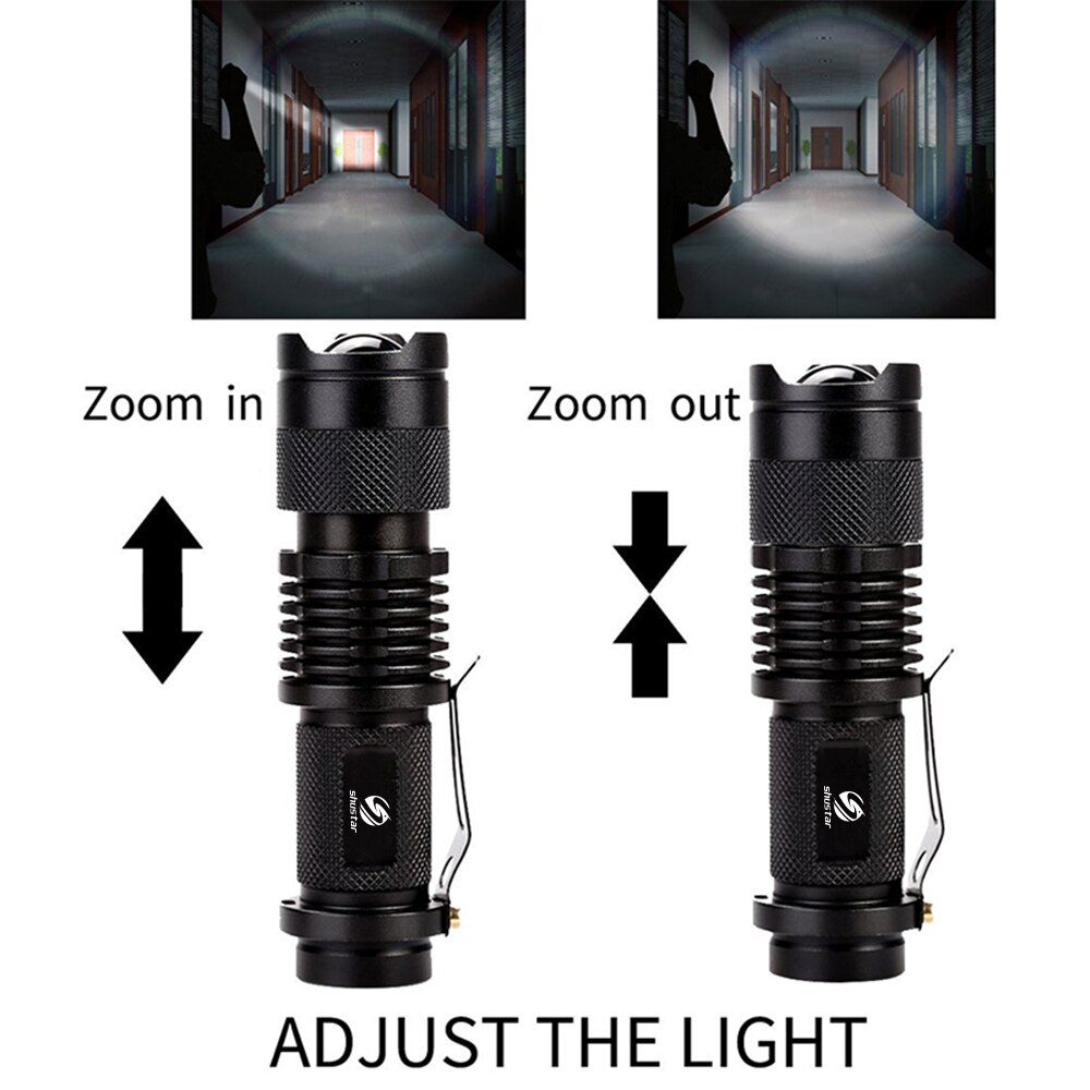 Linterna LED de 1800 Lúmenes Recargable