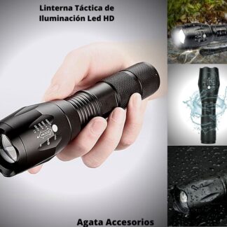 Linterna Táctica de Iluminación Led HD