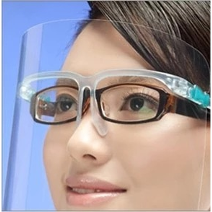 careta protección facial tipo gafas