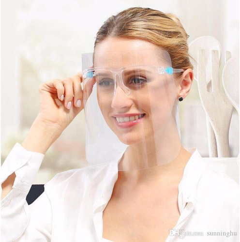 careta protección facial tipo gafas