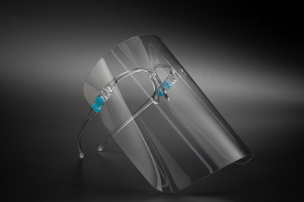 careta protección facial tipo gafas